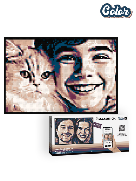 Buy MOZABRICK Color M and transform any picture into pixel art