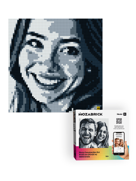 Buy MOZABRICK Model S and transform any picture into pixel art